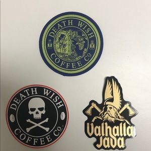 Death Wish Coffee Dr. Jekyll Patch W Stickers